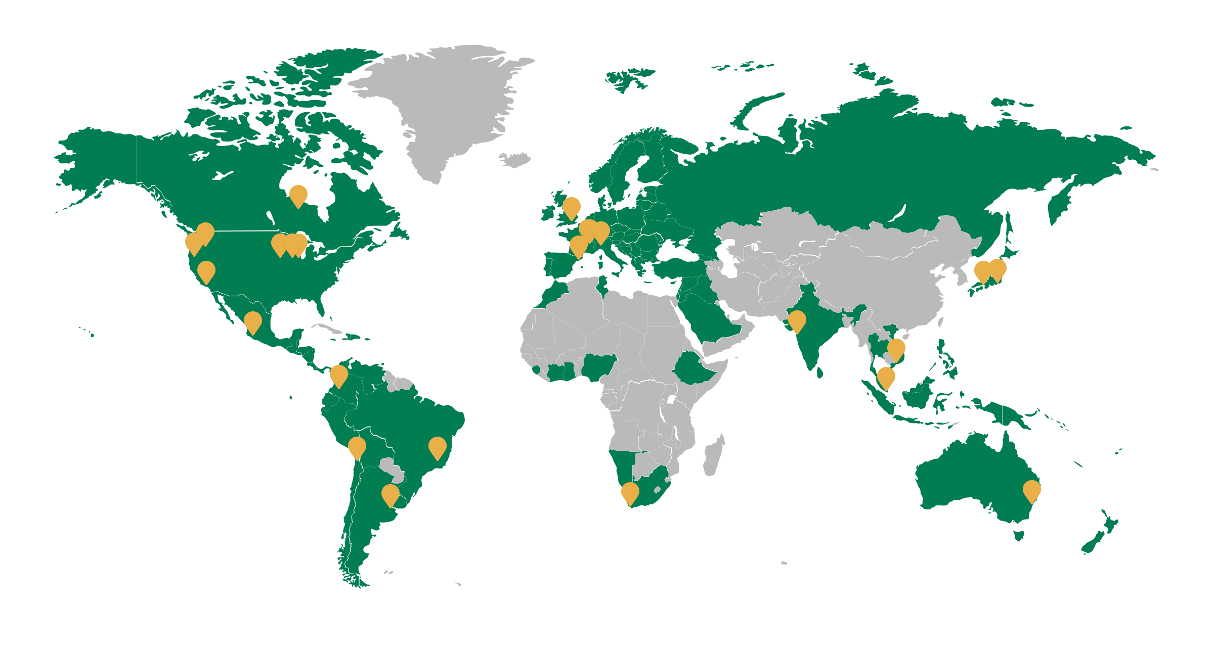 affiliate map of forest health
