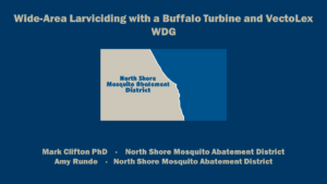 Wide Area larviciding with a Buffalo Turbine and VectoLex WDG Mark Clifton